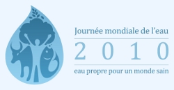 Le logo de la Journée Mondiale de l'Eau 2010