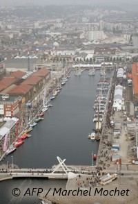 Le bassin Paul Vatine (Le Havre) accueille la Transat Jacques Vabre