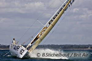 La Solitaire du Figaro 2009 - Armel Le Cléac'h sur BRIT AIR