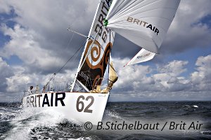 La Solitaire du Figaro 2009 - Armel Le Cléac'h sur BRIT AIR