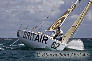 La Solitaire du Figaro 2009 - Armel Le Cléac'h sur BRIT AIR