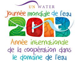 Le logo de la Journée Mondiale de l'Eau 2013