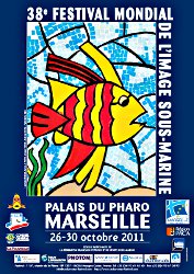 L'affiche du 38ème Festival Mondial de l'Image Sous Marine