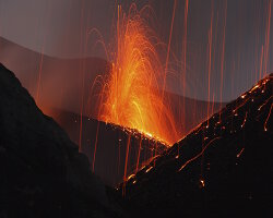 L'île volcan de Stromboli
