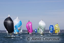 Ambiance sur l'eau lors du prologue de la 10e édition 2010 de la Transat AG2R LA MONDIALE