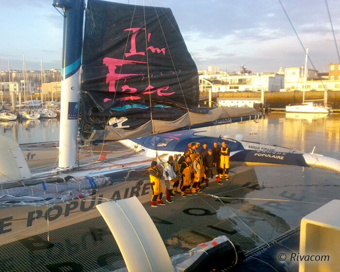 Banque Populaire V, le maxi trimaran de Loïck Peyron Banque Populaire V, le maxi trimaran de Loïck Peyron