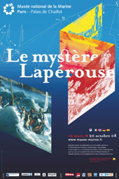 Le Mystère Lapérouse: l'affiche Exposition Le Mystère Lapérouse