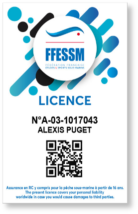 La nouvelle carte de licence FFESSM La nouvelle carte de licence FFESSM