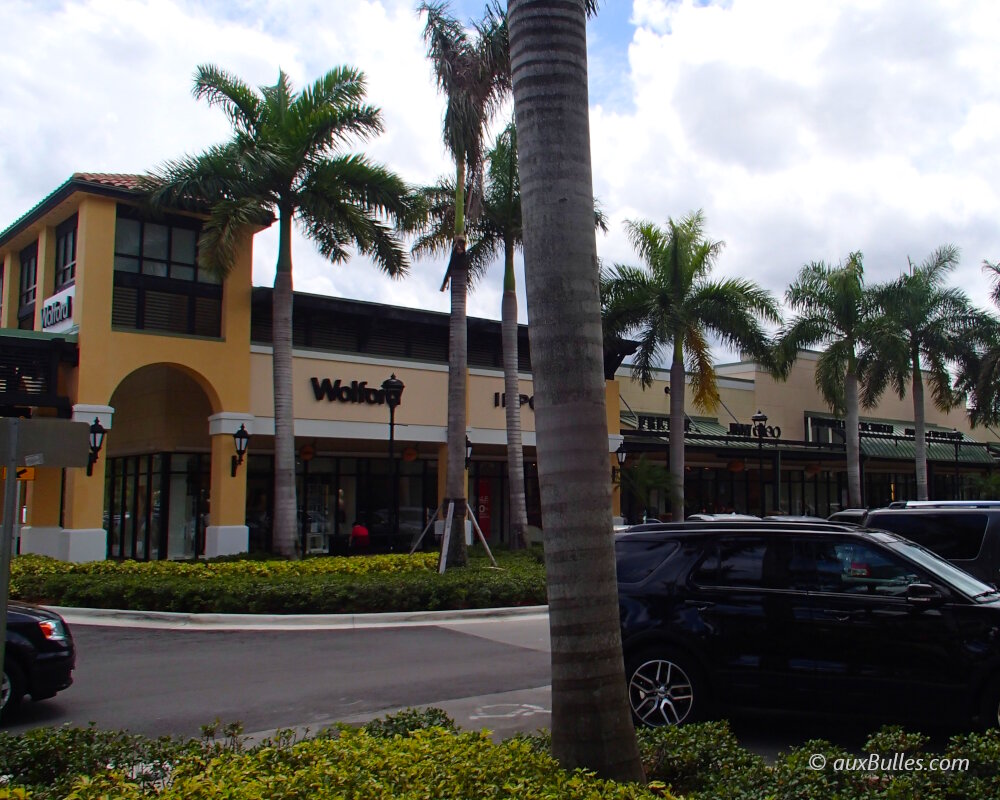 Sawgrass Mills is home to Colonnade Outlets, the palm-lined outdoor section