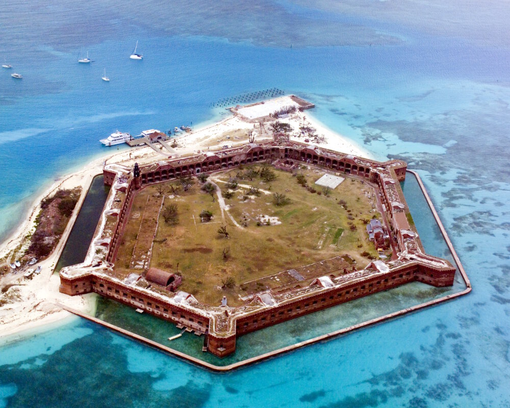 Les iles Dry Tortugas (Golfe du Mexique)