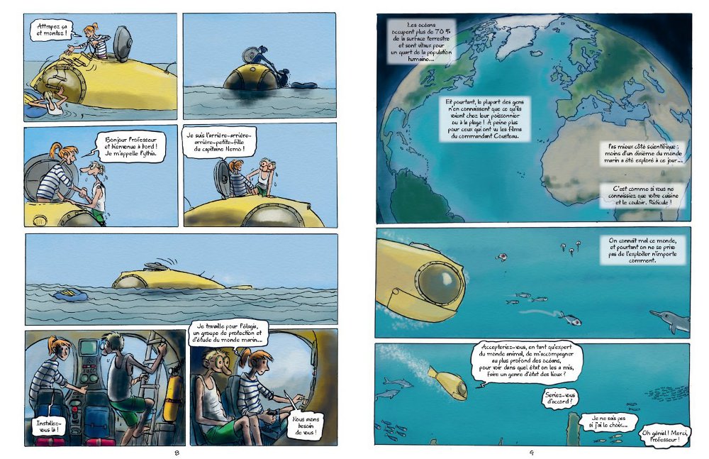 A la découverte des fonds marins ! A la découverte des fonds marins !