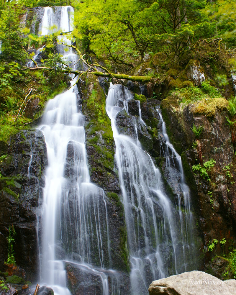 Les cascades de Tendon dans les Vosges