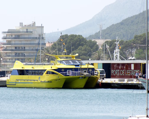 Le catamaran à vision sous-marine permet de découvrir les fonds marins des îles Medes sans plonger, au départ de L'Estartit