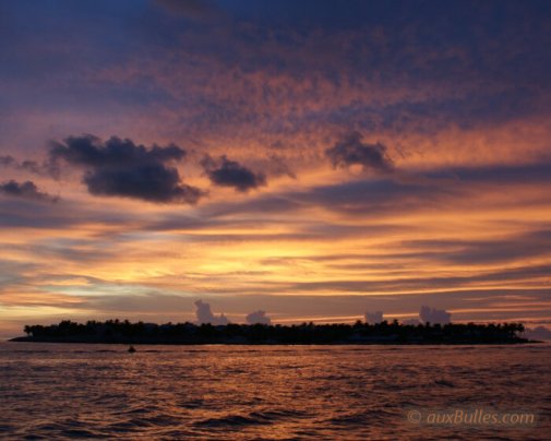 Key West est réputée pour ses couchers de soleil à admirer depuis Mallory Square