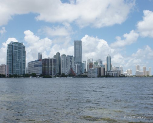 Une vue imprenable sur la skyline de Miami avec ses gratte-ciels