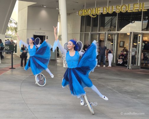 Un teaser live du spectacle du Cirque du Soleil
