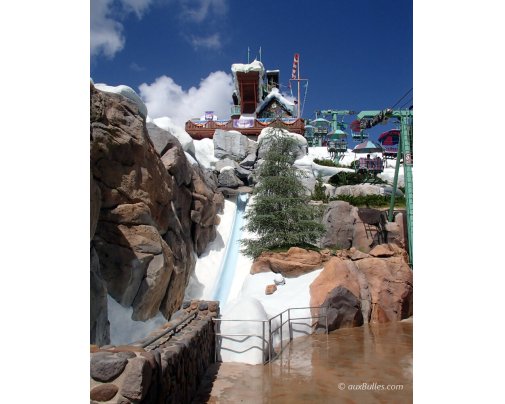 Départ au sommet de la montagne pour une descente express !