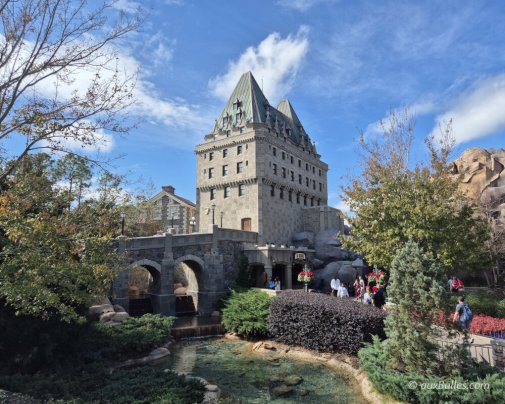 Le pavillon du Canada dans le parc Disney d'EPCOT