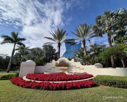 Le complexe hôtelier du Seminole Hard Rock Hotel & Casino