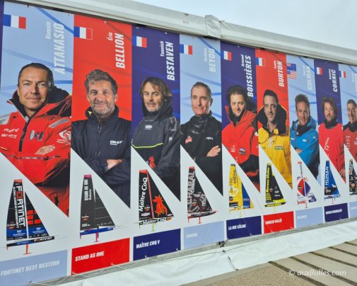 Les différents skippers engagés dans le Vendée Globe 2024