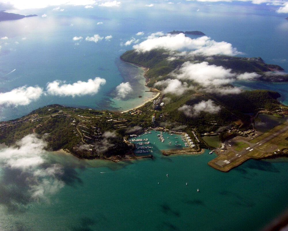 L'île d'Hamilton (Mer de Corail) L'île d'Hamilton (Mer de Corail)