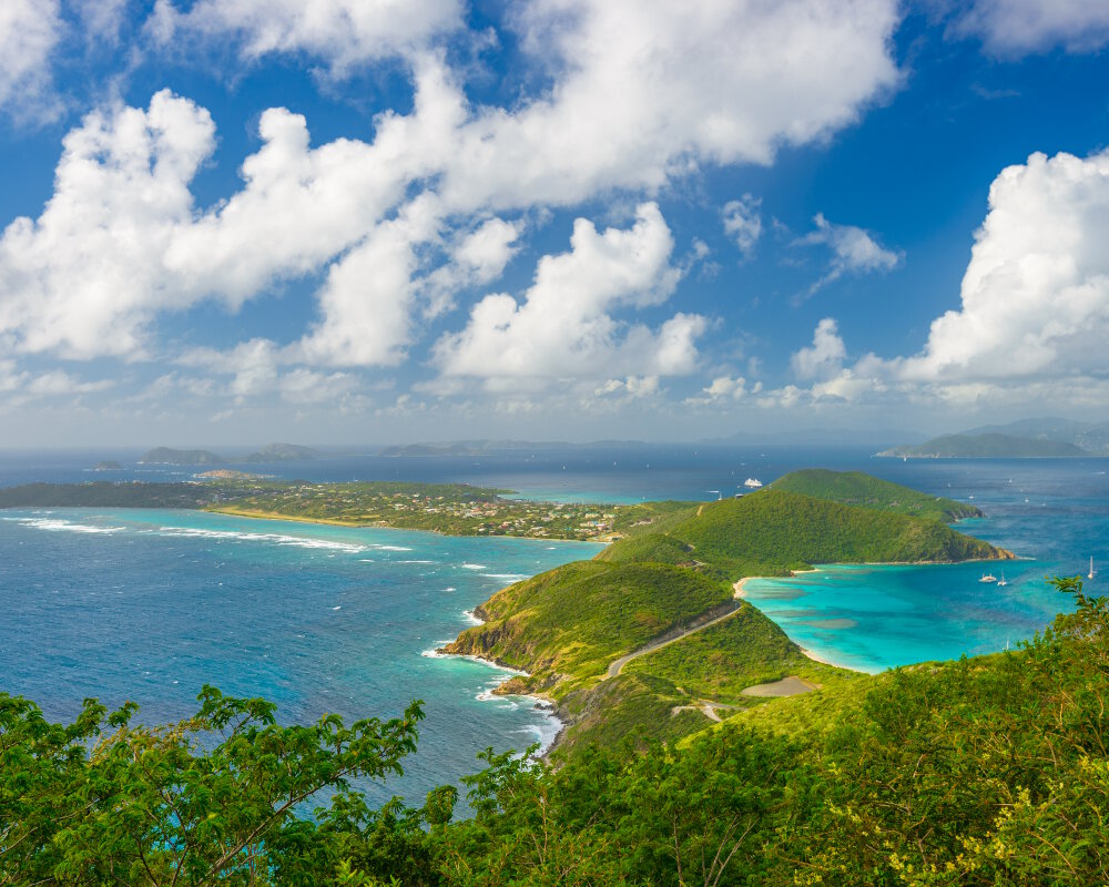 L'île de Virgin Gorda (Mer des Caraïbes) L'île de Virgin Gorda (Mer des Caraïbes)