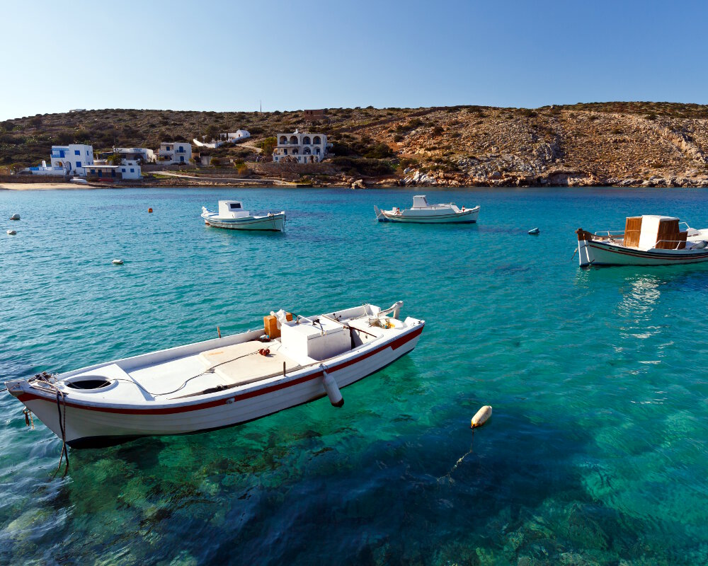 L'île d'Iraklia (Mer Egée)