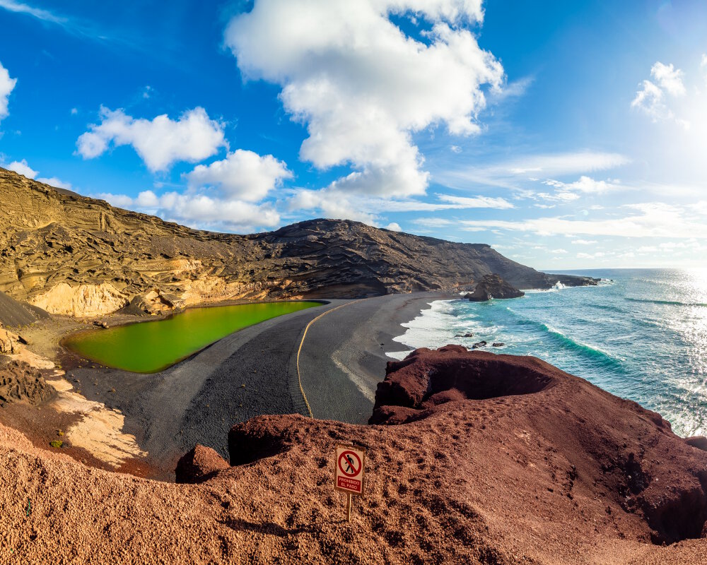 L'île de Lanzarote (Océan Atlantique)