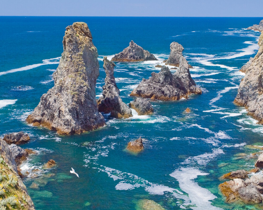 Les aiguilles de Port Coton sur Belle-île-en-Mer Les aiguilles de Port Coton sur Belle-île-en-Mer