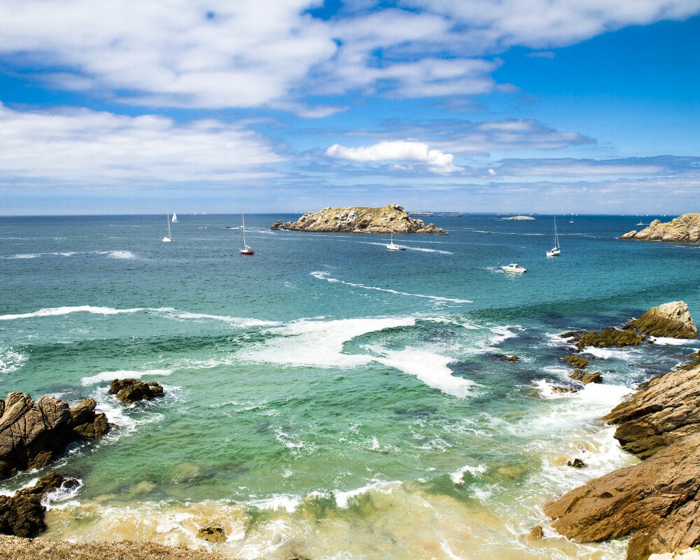 L'île de Houat (Océan Atlantique) L'île de Houat (Océan Atlantique)