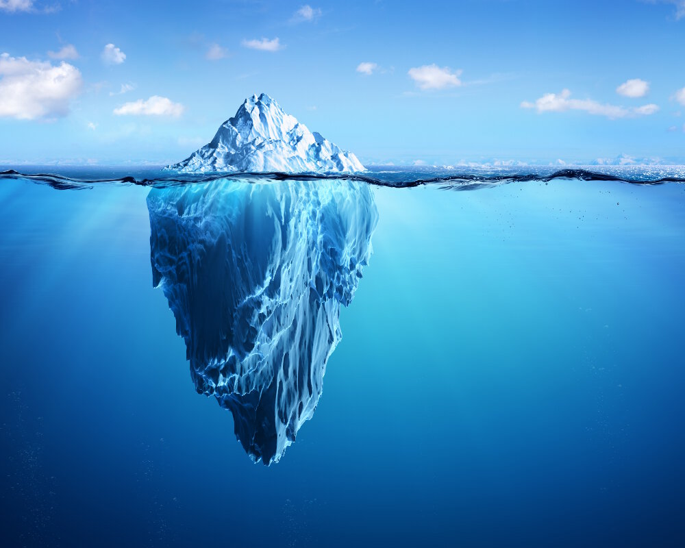 La face cachée des icebergs La face cachée des icebergs