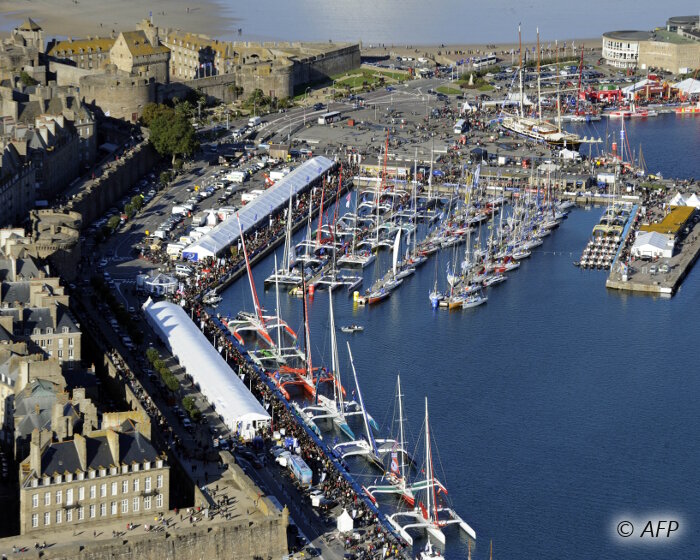 Ambiance à Saint Malo vue du ciel Ambiance à Saint Malo vue du ciel