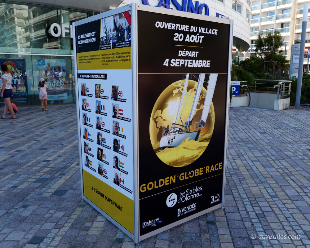 L'affiche 2022 de la Golden Globe Race L'affiche 2022 de la Golden Globe Race