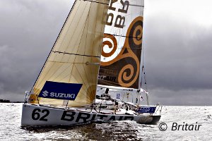 Brit Air - Armel Le Cléac'h - Solitaire du Figaro 2009 - En route vers l'Irlande Brit Air - Armel Le Cléac'h - Solitaire du Figaro 2009 - En route vers l'Irlande