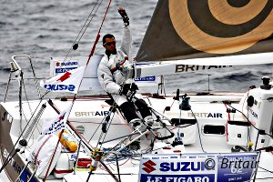 Brit Air - Armel Le Cléac'h -Solitaire du Figaro 2009 - En route vers l'Irlande Brit Air - Armel Le Cléac'h -Solitaire du Figaro 2009 - En route vers l'Irlande