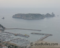 Les iles Medes sur la Costa Brava