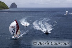 Arrivée de la Transat Bénodet-Martinique : 1er  Nicolas Lunven (Générali)