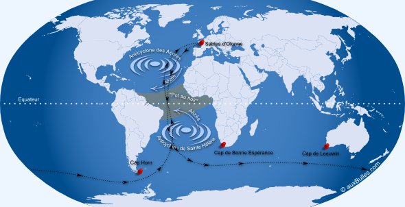 Le Vendée Globe Challenge<br/><i>Les courses au large à la voile</i>