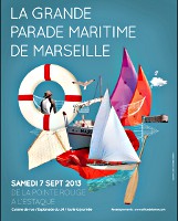 L'affiche de la Grande Parade Maritime de Marseille