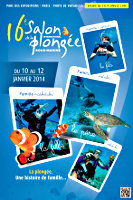 L'affiche de la 16ème édition du Salon de la Plongée Sous-Marine