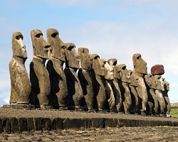 L'île de Pâques L'île de Pâques
