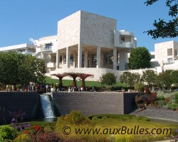 Le Getty Center<br/>Un ilot de verdure dominant Los Angeles