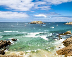 L'île d'Houat (Côte Bretonne)